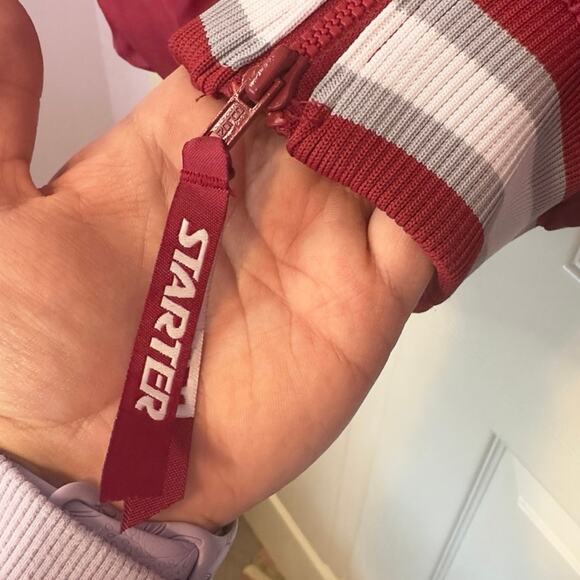 Washington State Cougars Starter Vintage Pullover Windbreaker Jacket Size L - Picture 8 of 10